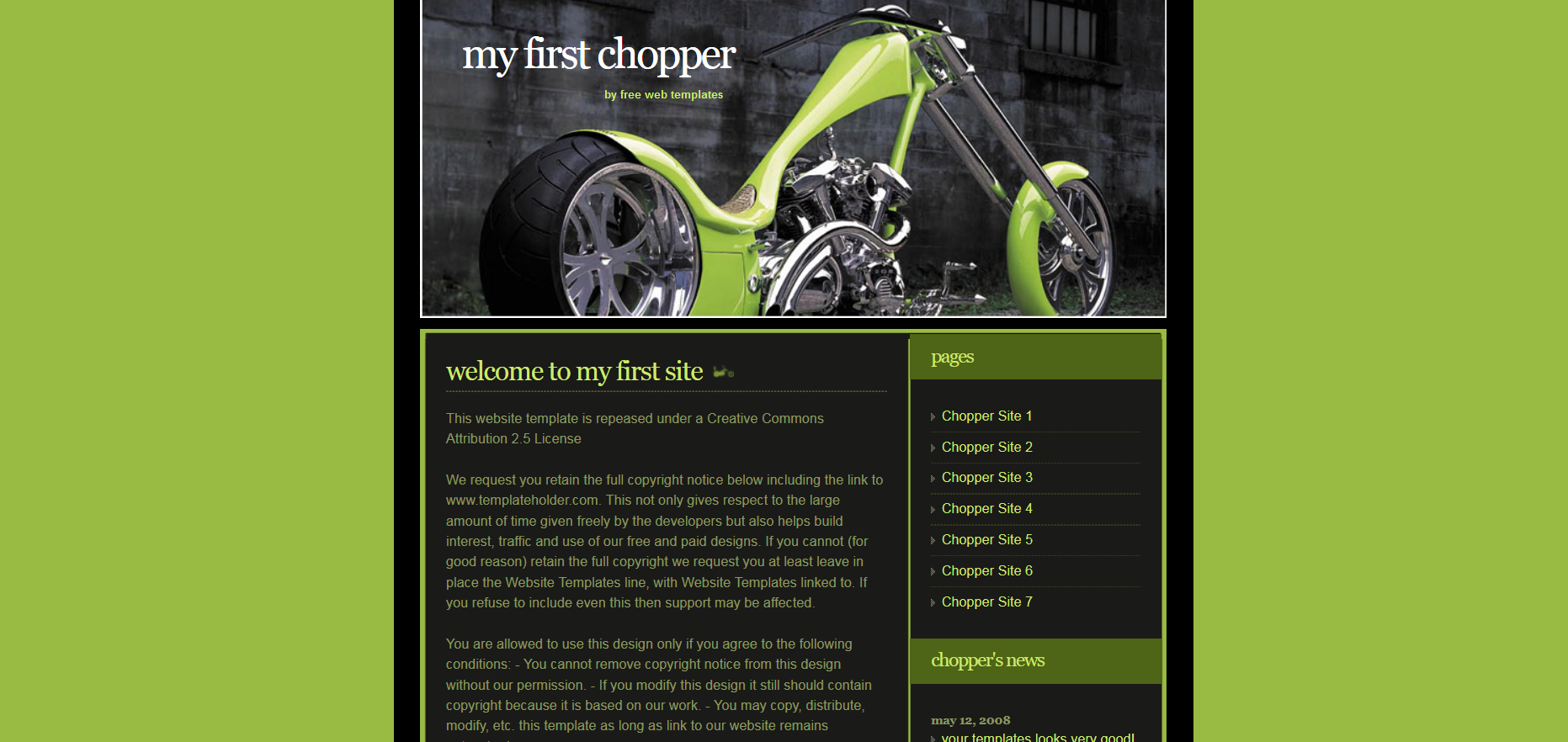 Шаблон сайта Авто №264