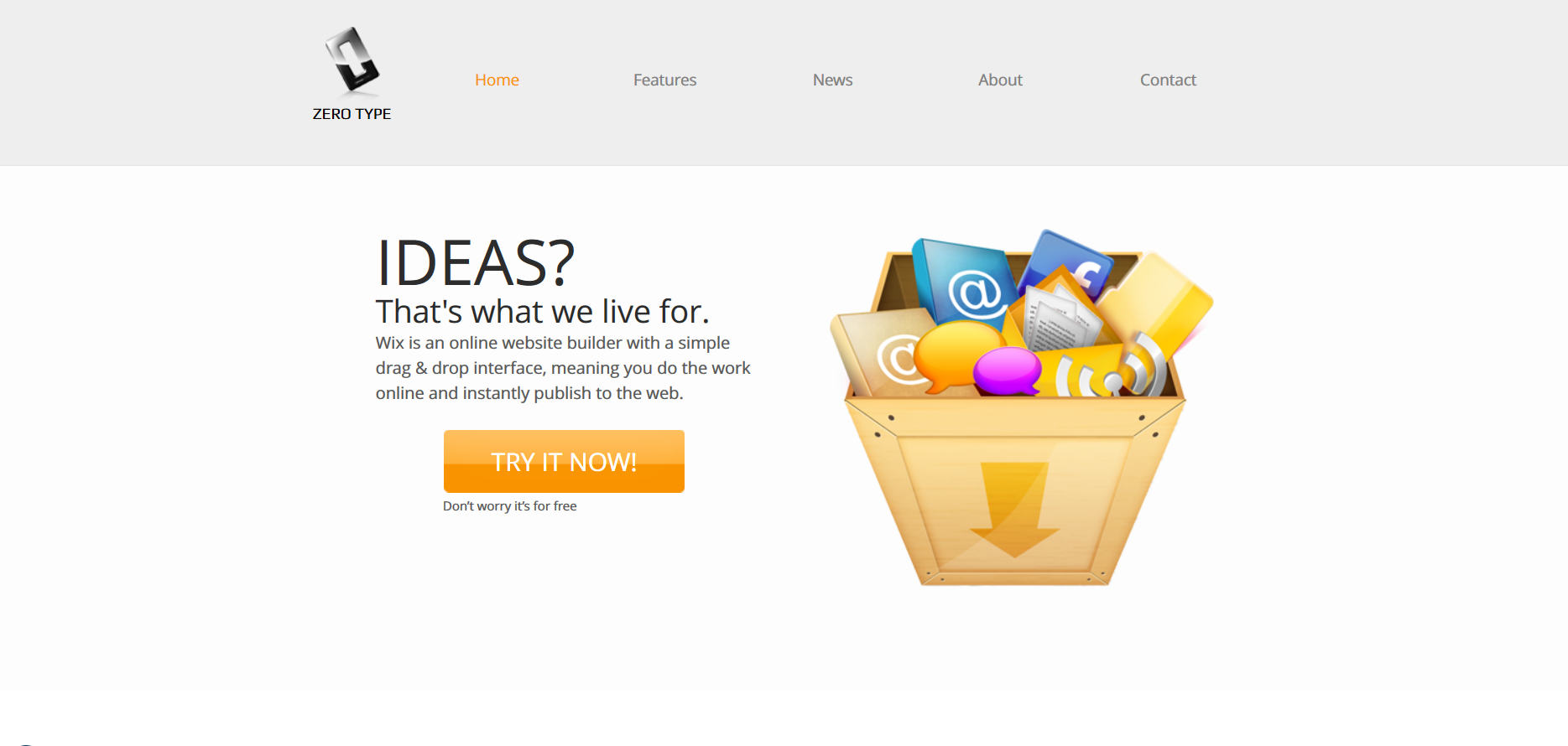 Шаблон сайта Компьютеры №703