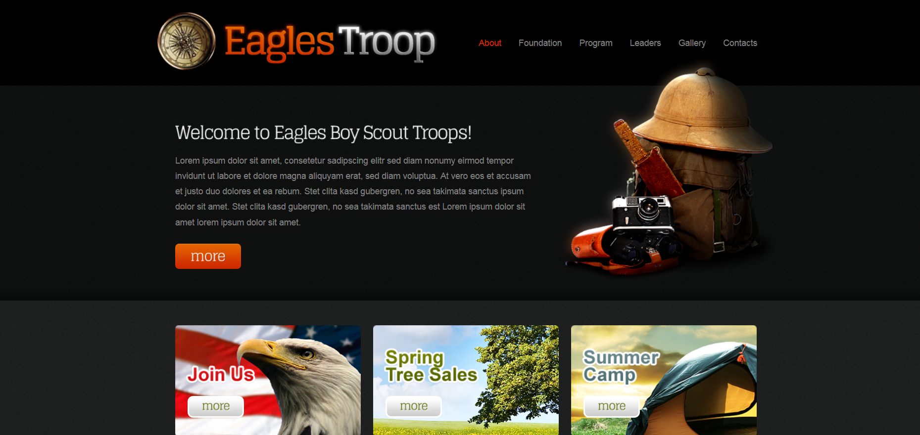 Шаблон сайта Семья №91